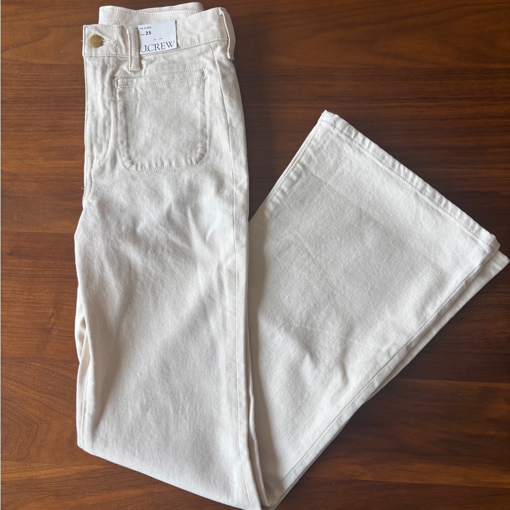 NWT J. Crew High-Rise Flare 1996 Jeans